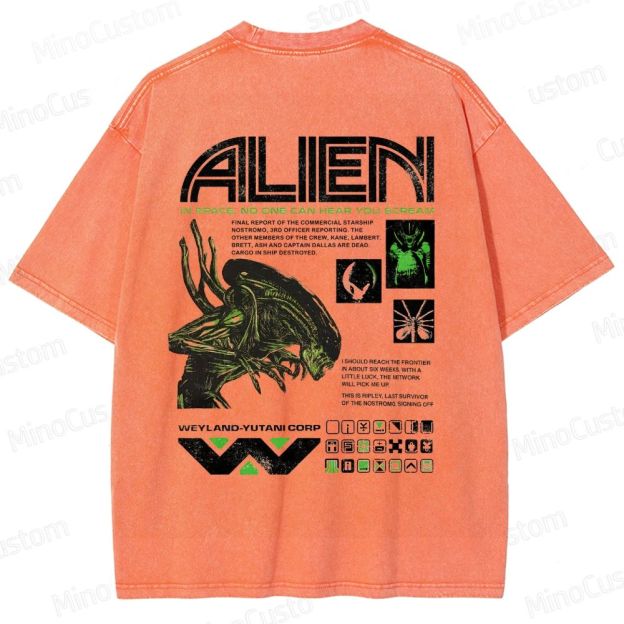 They Prefer It Quiet Washed T-Shirt 