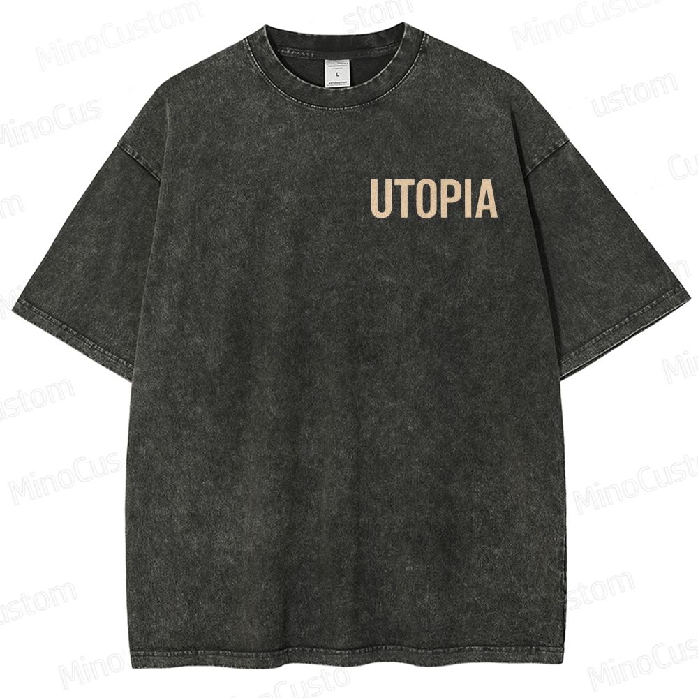 Yearning For Utopia Washed T-Shirt 