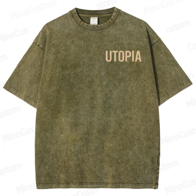 Yearning For Utopia Washed T-Shirt 