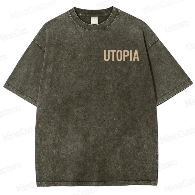 Yearning For Utopia Washed T-Shirt 