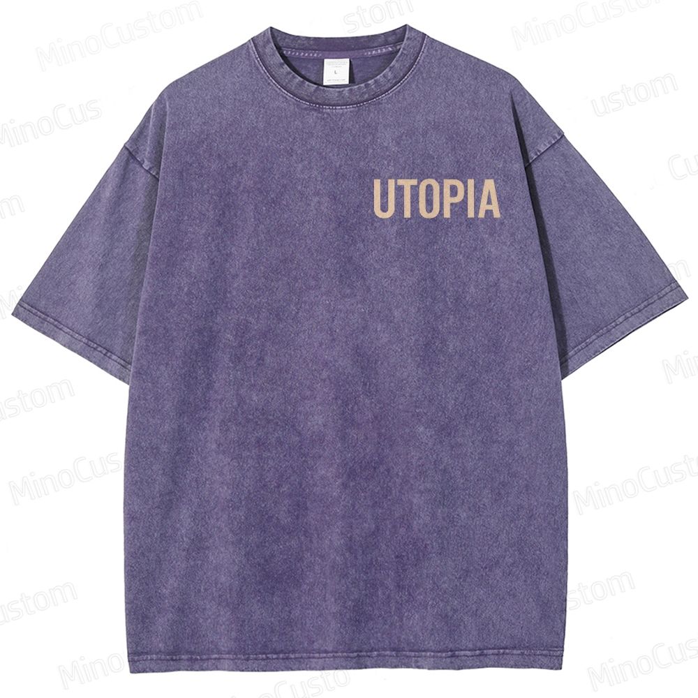 Yearning For Utopia Washed T-Shirt 