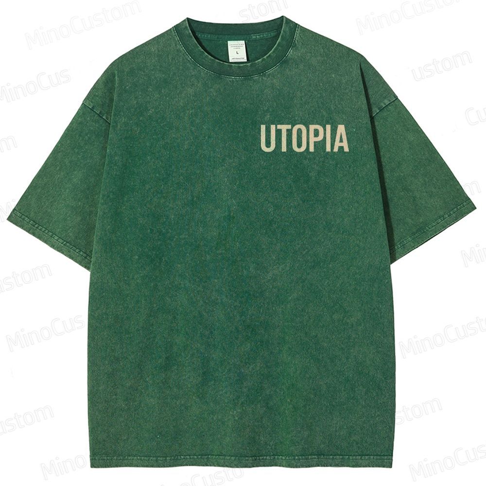 Yearning For Utopia Washed T-Shirt 