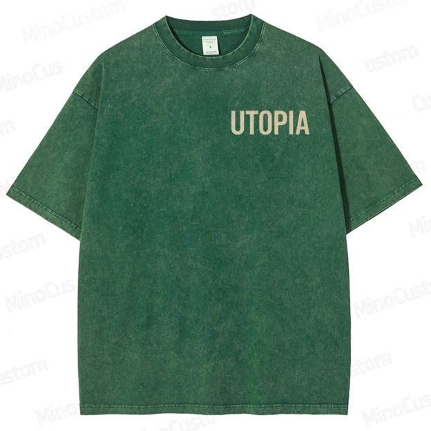 Yearning For Utopia Washed T-Shirt 
