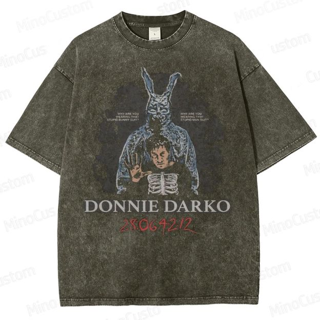 Vintage "Donnie Darko" Movie Graphic Washed T - Shirt