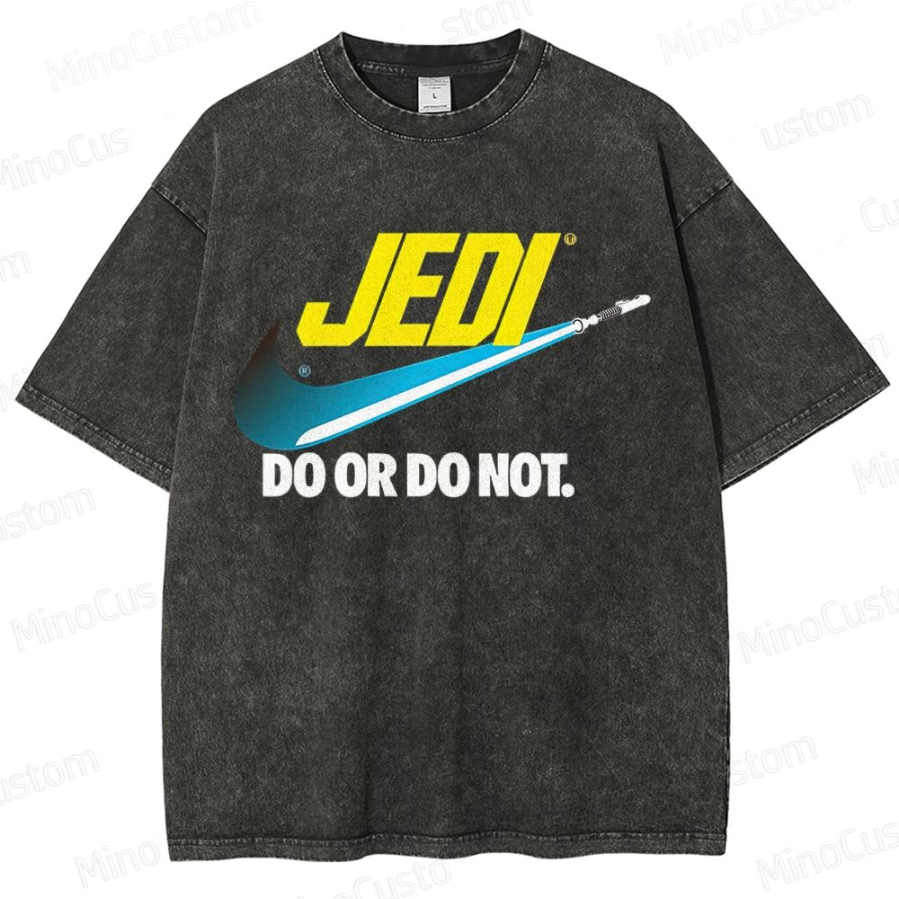 Do or do not Washed T-Shirt