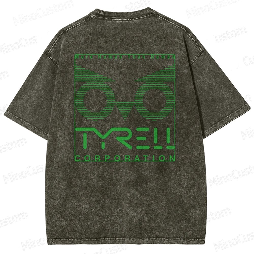 Blade Runner Tyrell Corporation Graphic Washed T - Shirt