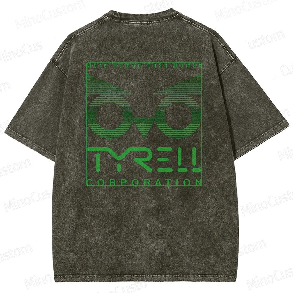 Blade Runner Tyrell Corporation Graphic Washed T - Shirt