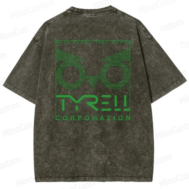 Blade Runner Tyrell Corporation Graphic Washed T - Shirt