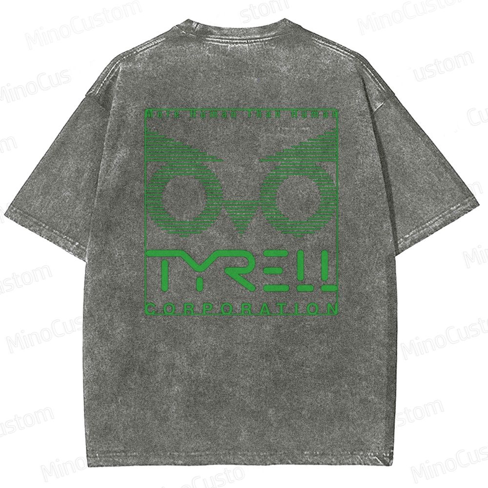 Blade Runner Tyrell Corporation Graphic Washed T - Shirt