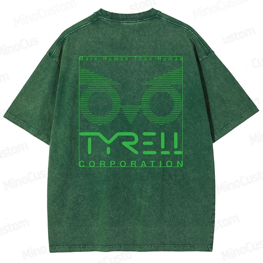 Blade Runner Tyrell Corporation Graphic Washed T - Shirt