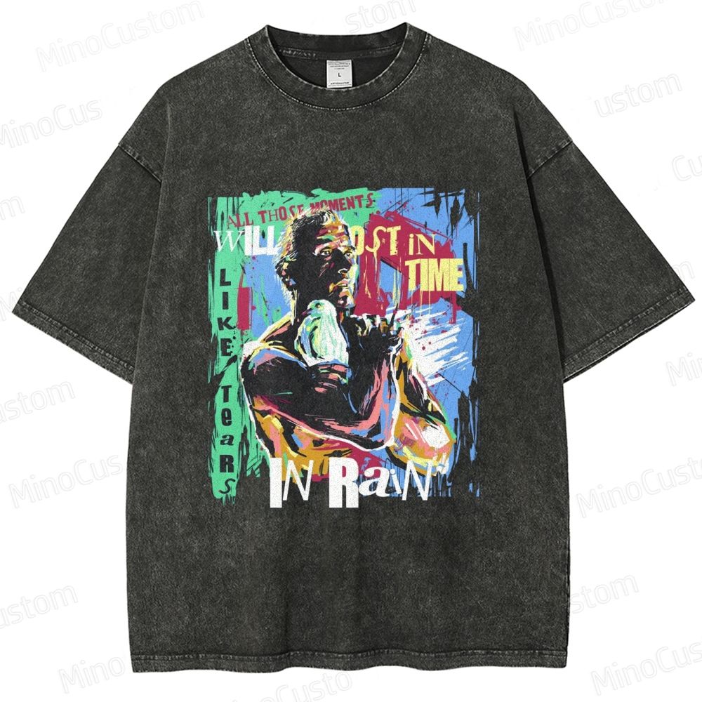 Blade Runner Retro - Style Graphic T - Shirt