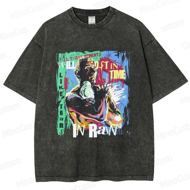 Blade Runner Retro - Style Graphic T - Shirt