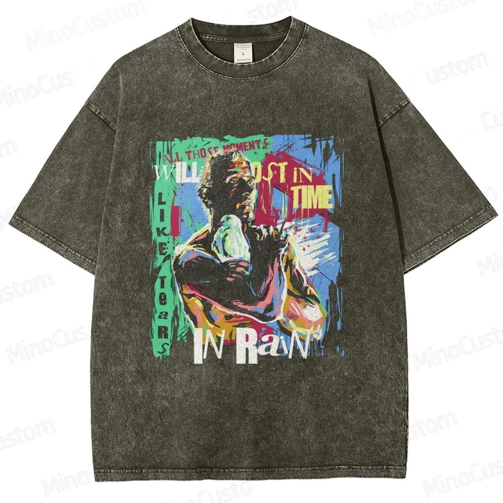 Blade Runner Retro - Style Graphic T - Shirt