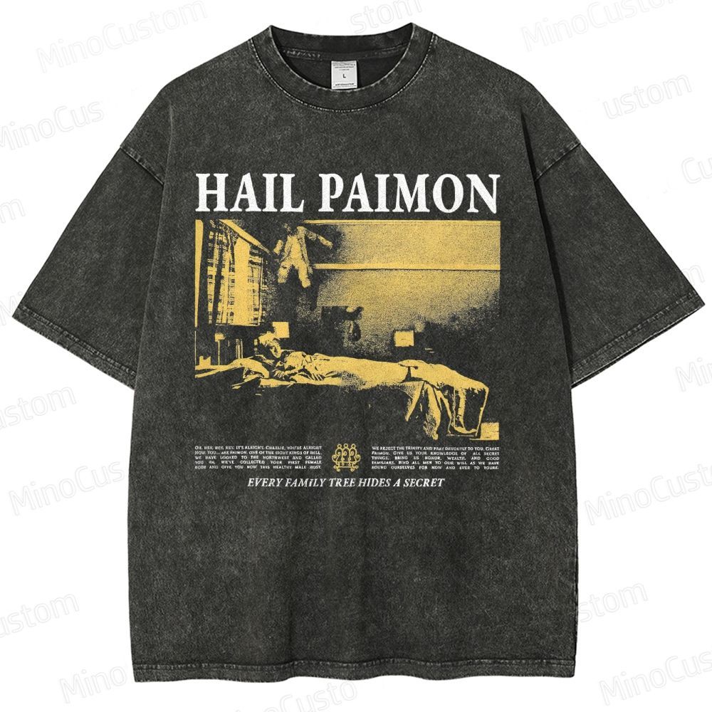 Hereditary A24 Horror Washed T-Shirt