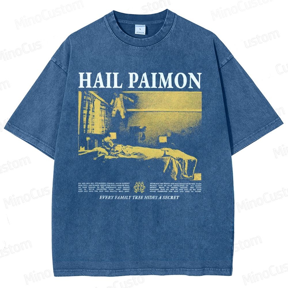 Hereditary A24 Horror Washed T-Shirt