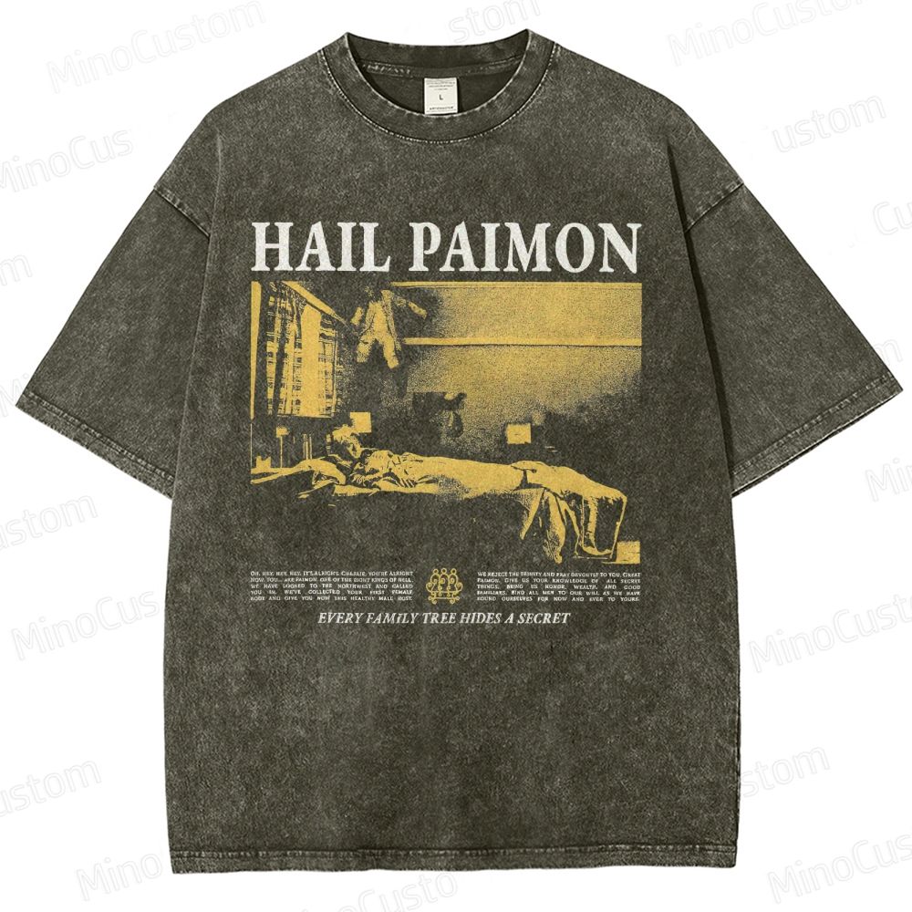 Hereditary A24 Horror Washed T-Shirt