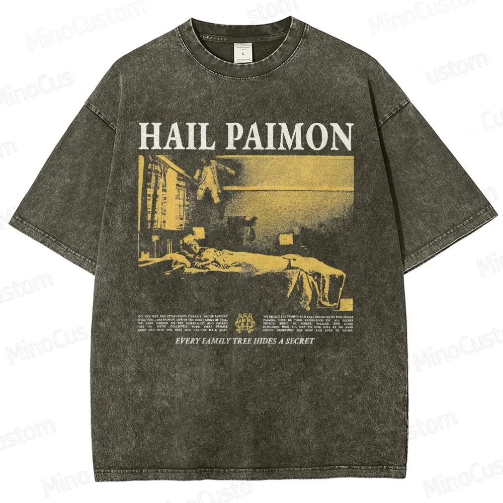 Hereditary A24 Horror Washed T-Shirt