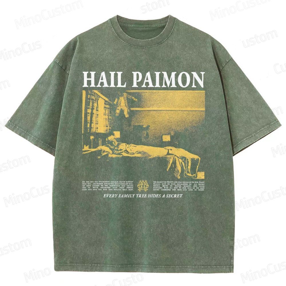 Hereditary A24 Horror Washed T-Shirt