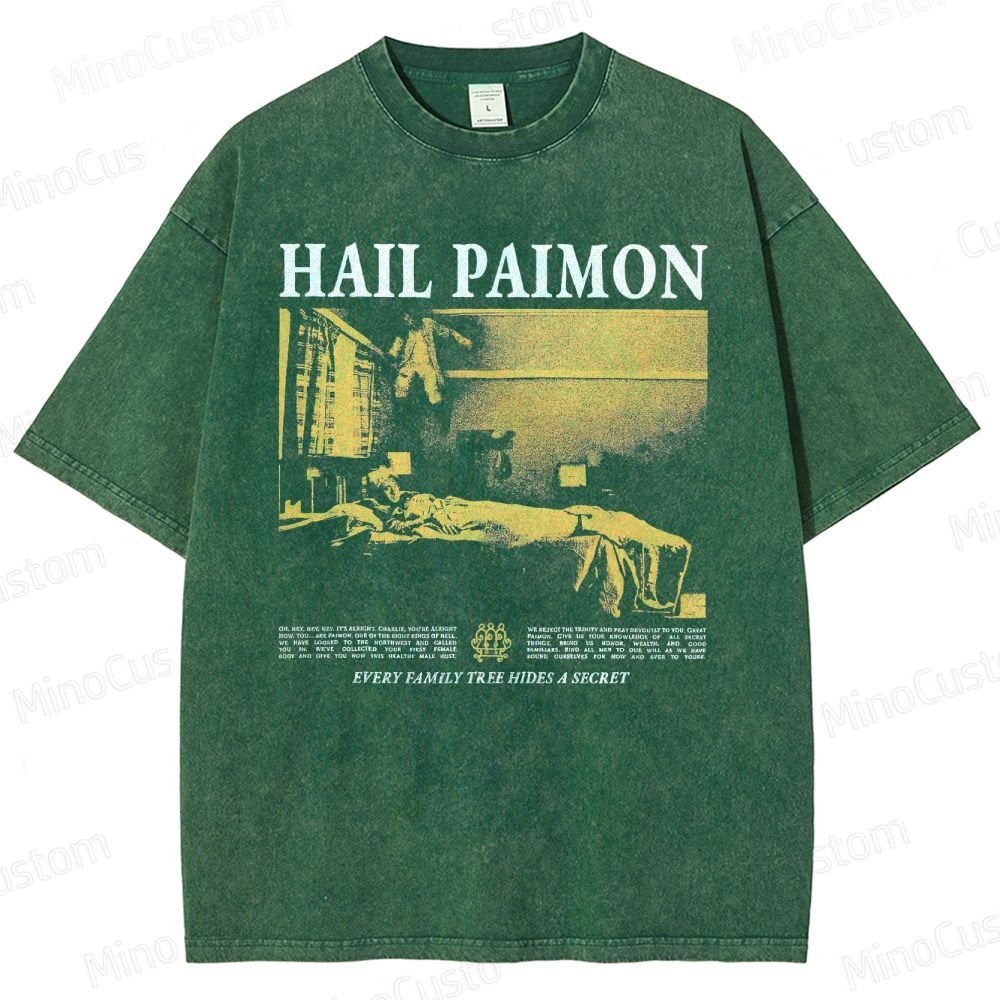 Hereditary A24 Horror Washed T-Shirt