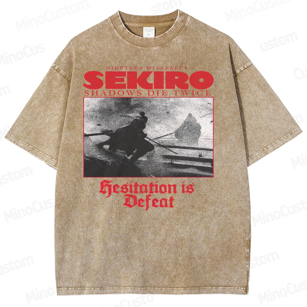 Hidetaka Miyazaki's Sekiro - Shadows Die Twice  Washed T-Shirt 