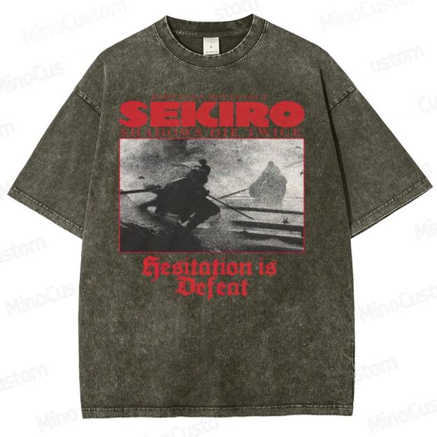 Hidetaka Miyazaki's Sekiro - Shadows Die Twice  Washed T-Shirt 