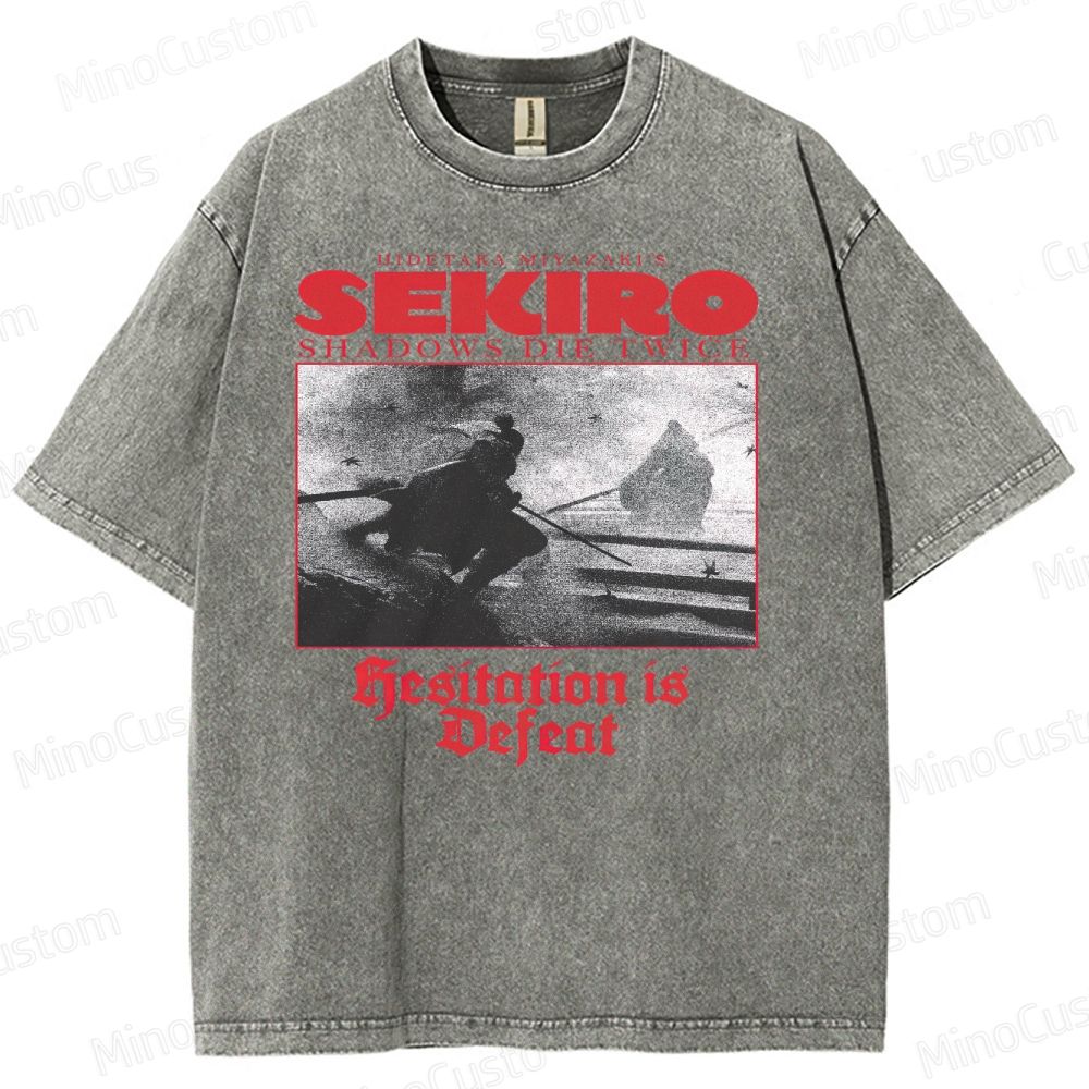 Hidetaka Miyazaki's Sekiro - Shadows Die Twice  Washed T-Shirt 
