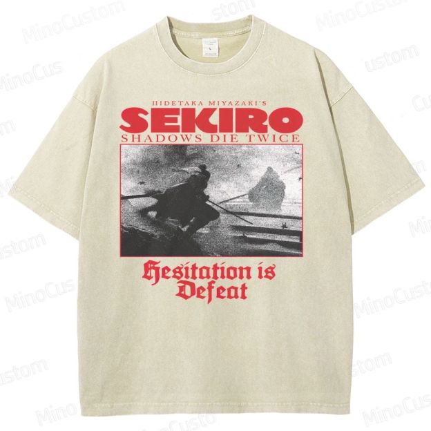 Hidetaka Miyazaki's Sekiro - Shadows Die Twice  Washed T-Shirt 