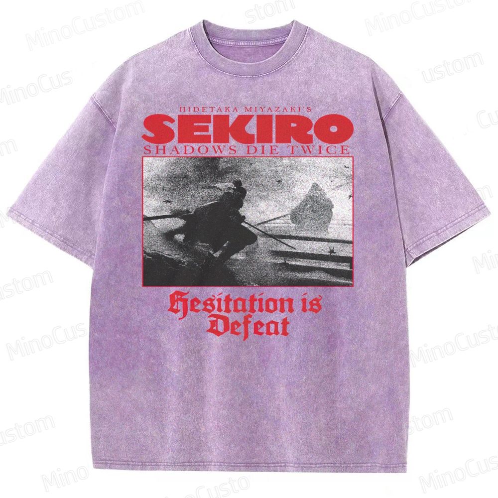 Hidetaka Miyazaki's Sekiro - Shadows Die Twice  Washed T-Shirt 