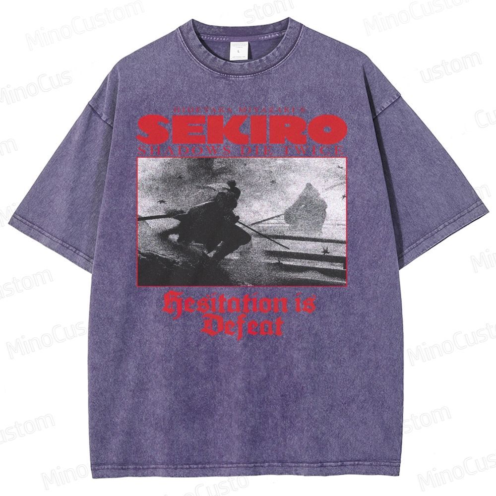 Hidetaka Miyazaki's Sekiro - Shadows Die Twice  Washed T-Shirt 