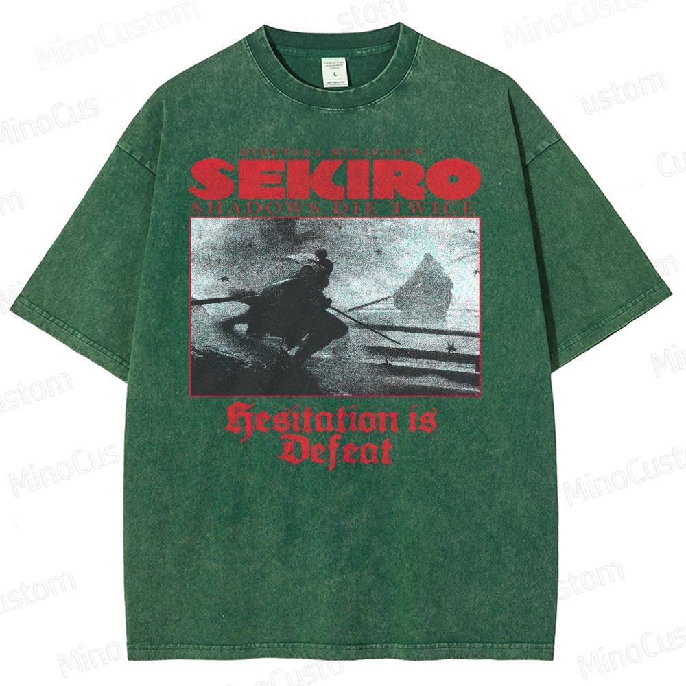 Hidetaka Miyazaki's Sekiro - Shadows Die Twice  Washed T-Shirt 