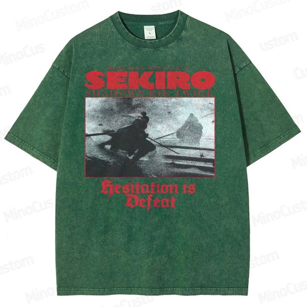 Hidetaka Miyazaki's Sekiro - Shadows Die Twice  Washed T-Shirt 