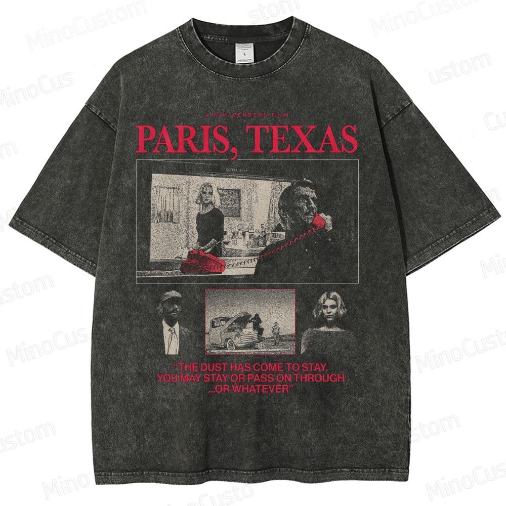 Paris Texas 1984 Washed T-Shirt