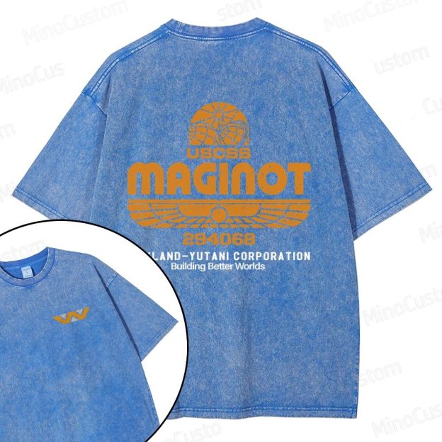 Maginot Legacy Front and Back Washed Tee 
