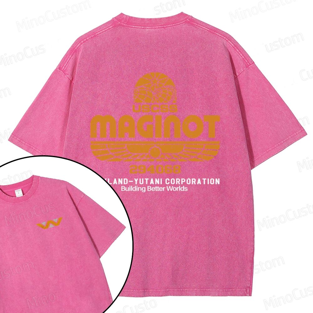 Maginot Legacy Front and Back Washed Tee 