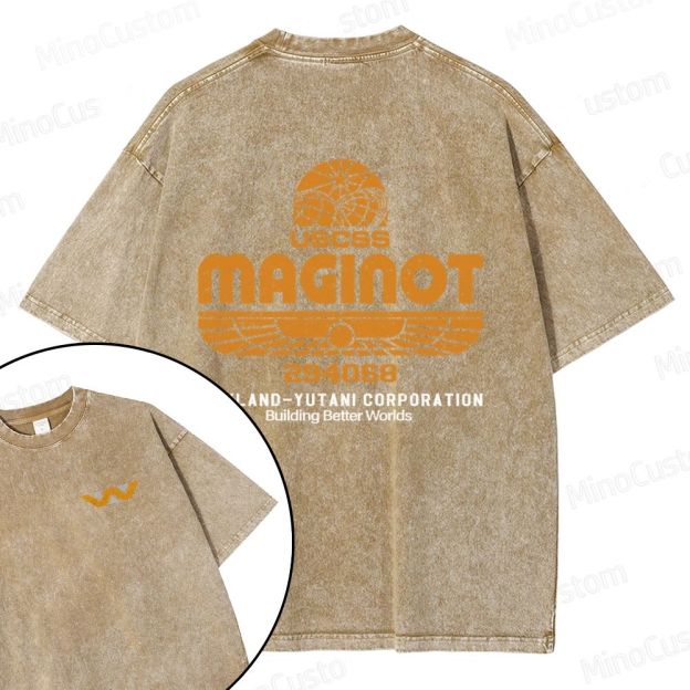 Maginot Legacy Front and Back Washed Tee 