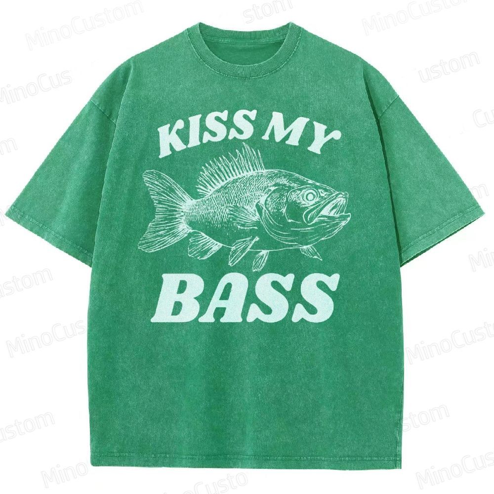 Kiss My Bass Washed T-Shirt 