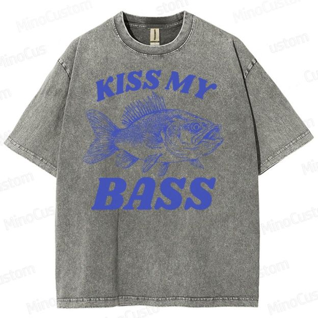 Kiss My Bass Washed T-Shirt 