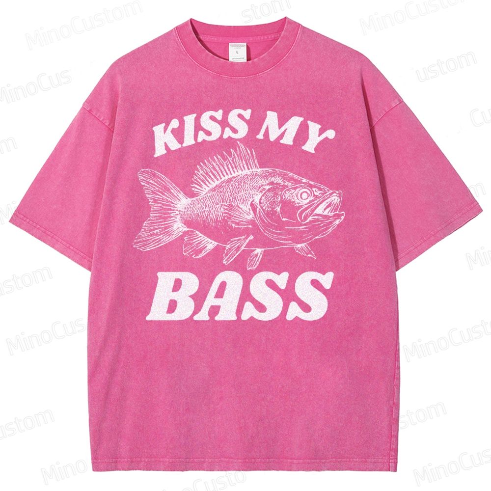 Kiss My Bass Washed T-Shirt 