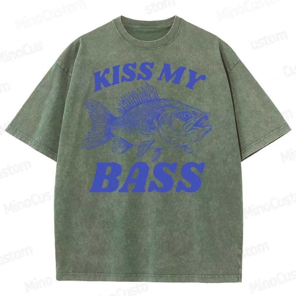 Kiss My Bass Washed T-Shirt 