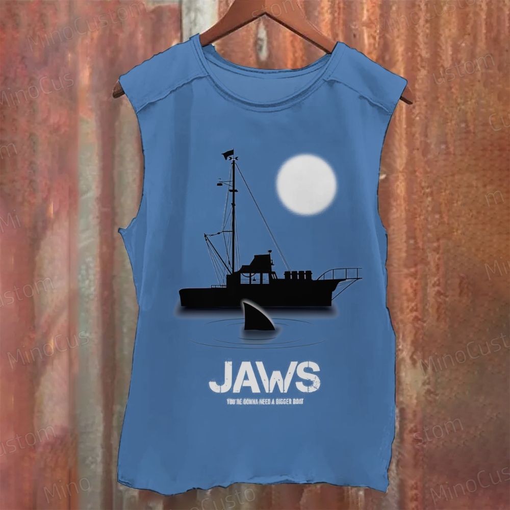 Jaws "You're Gonna Need A Bigger Boat" Graphic Tank Top