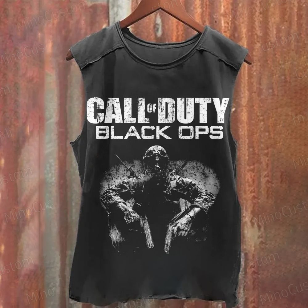Best Mac 10 Atomic Star call of Duty Mobile Gunsmith Washed Tank Top