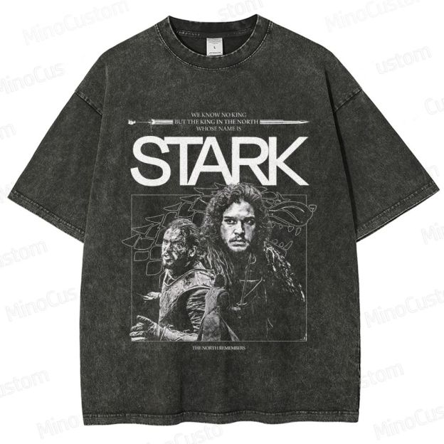 Game of Thrones Stark Vintage Washed T - shirt