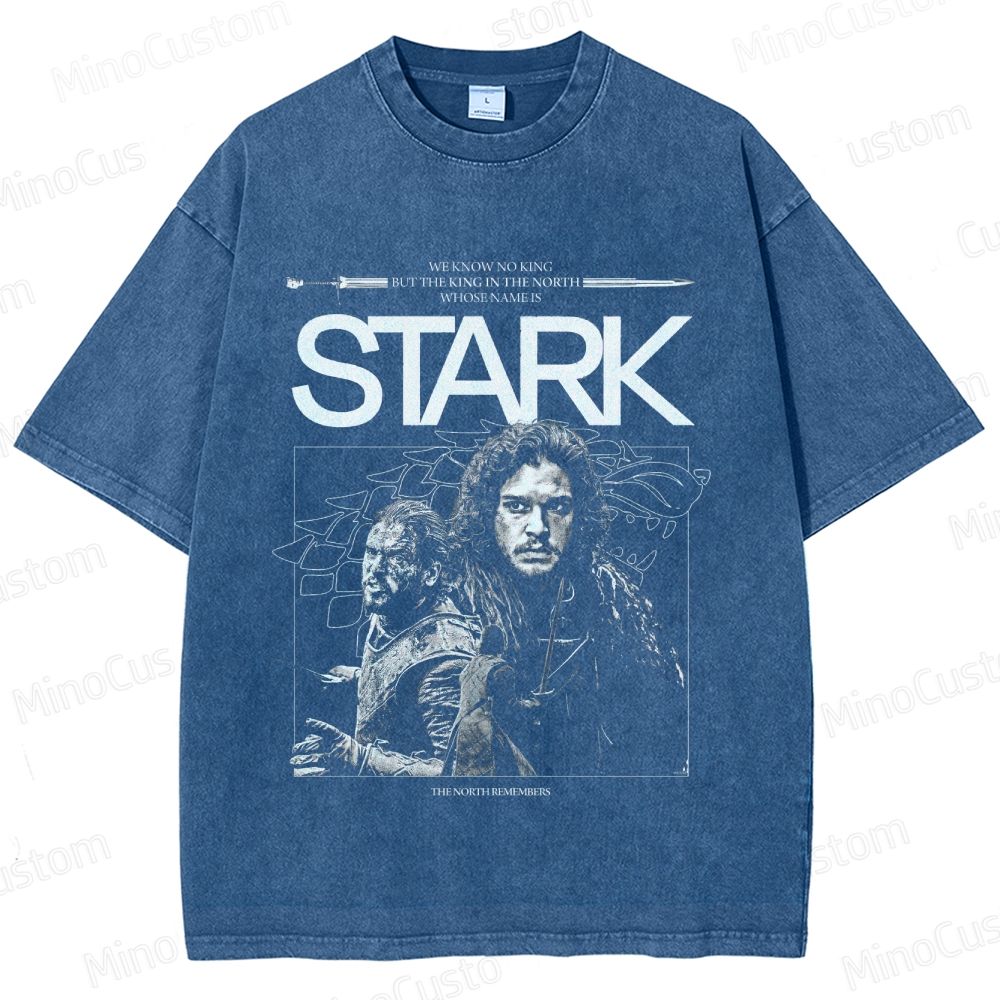 Game of Thrones Stark Vintage Washed T - shirt