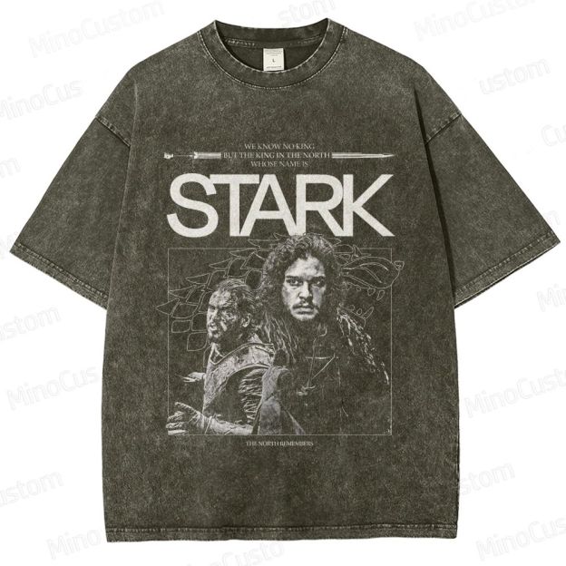 Game of Thrones Stark Vintage Washed T - shirt