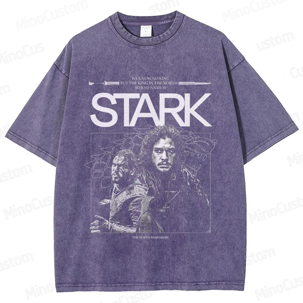 Game of Thrones Stark Vintage Washed T - shirt
