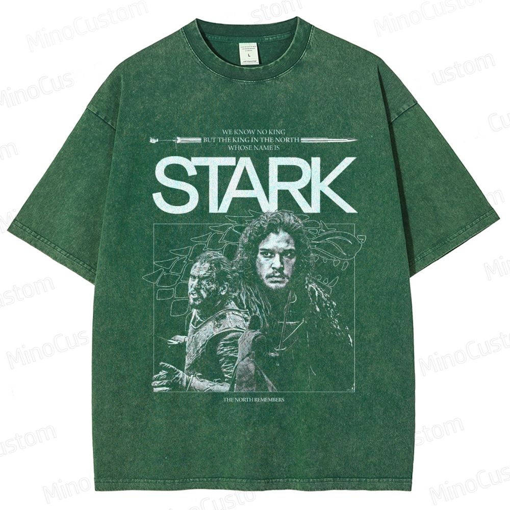 Game of Thrones Stark Vintage Washed T - shirt