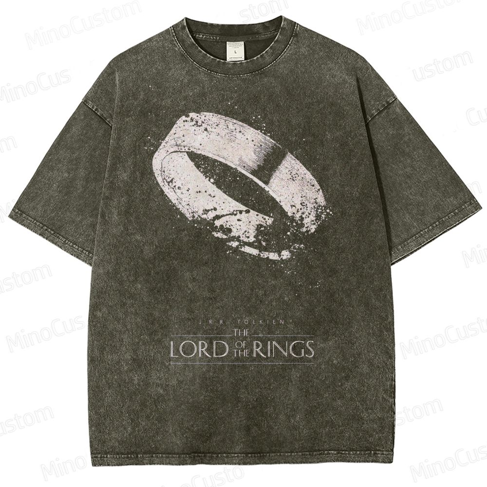 Lord of the Rings One Ring Washed T-Shirt 