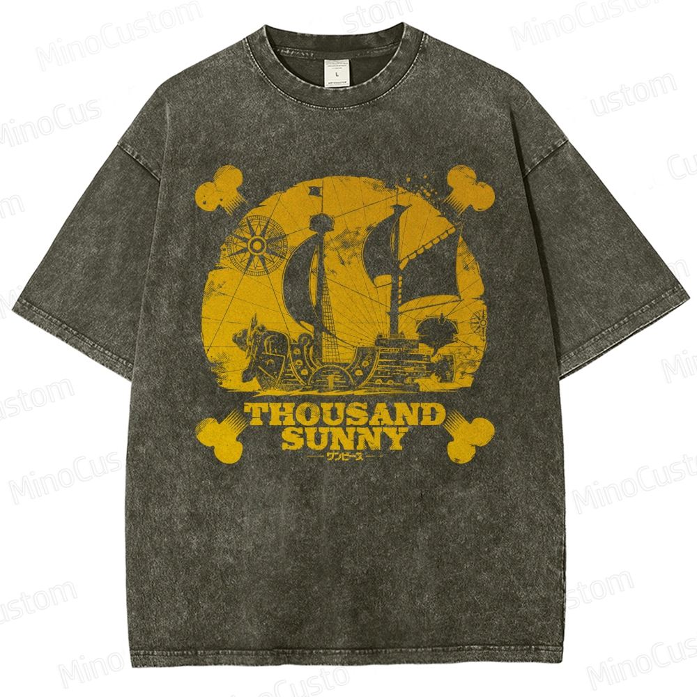 Thousand Sunny Washed T-Shirt 