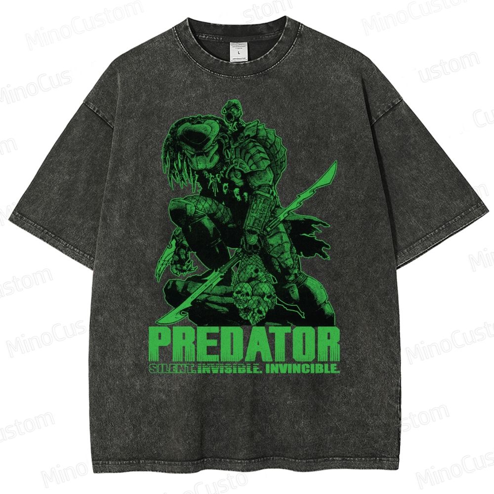  The Movie "Predator" Washed T-Shirt 