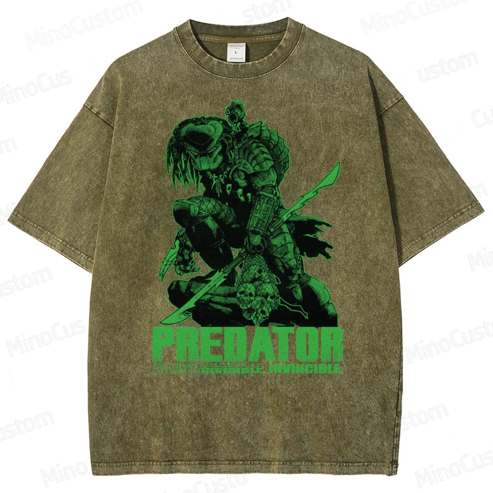  The Movie "Predator" Washed T-Shirt 